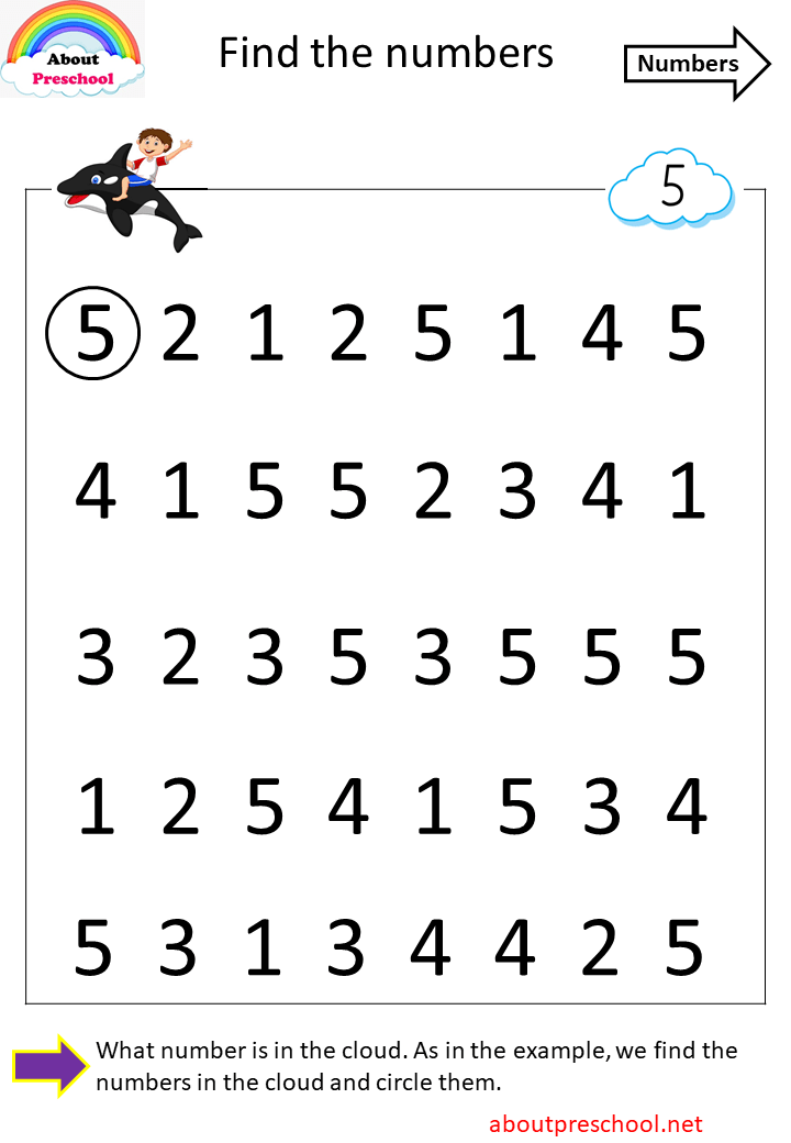 Teaching Numbers To Preschool