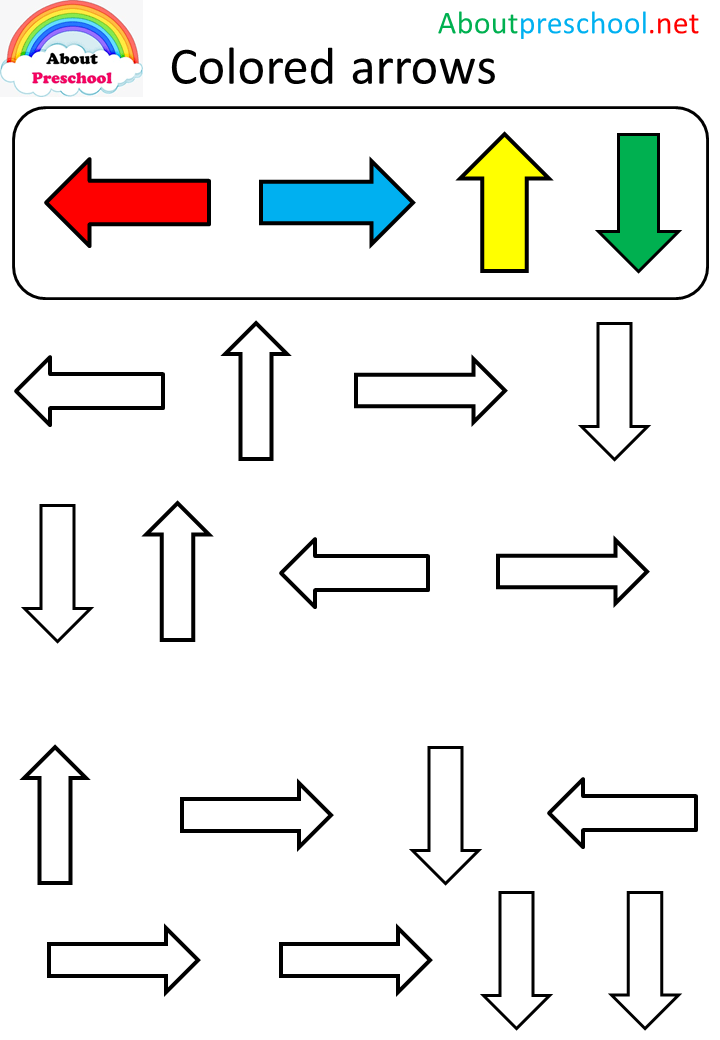 Colored arrows