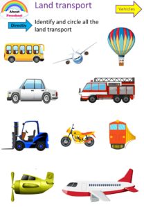 Land Transport – About Preschool