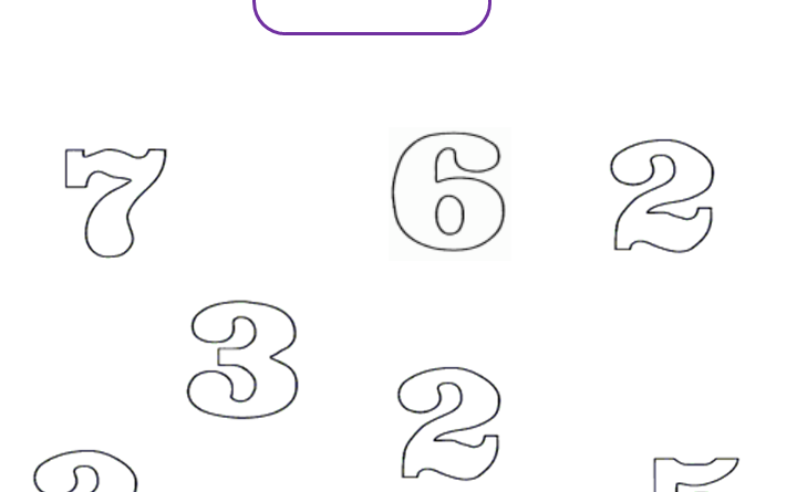 Find the correct number and paint-2 - About Preschool