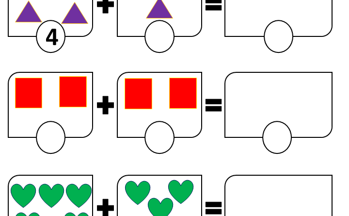 Preschool addition worksheets-2 - About Preschool