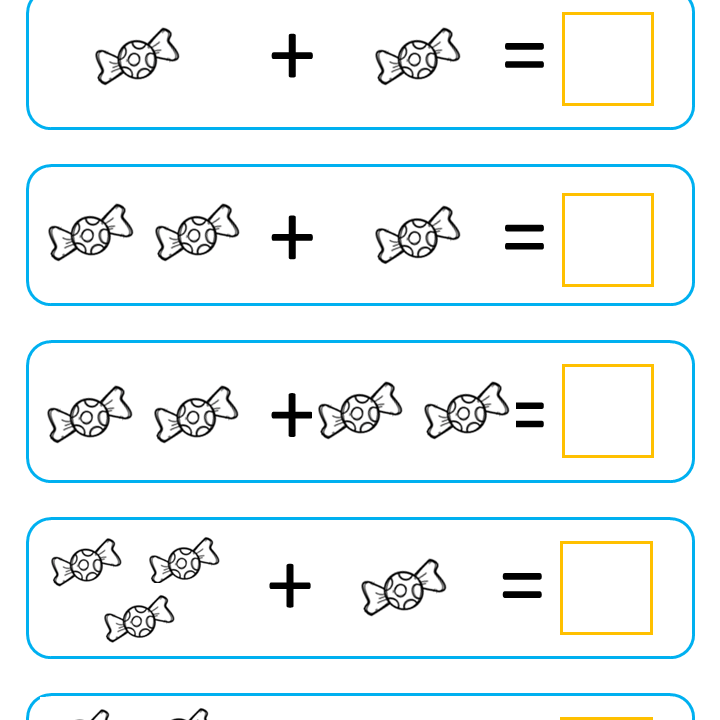 Addition Worksheets Prek Addition Worksheets For Pre K By Brite Owls