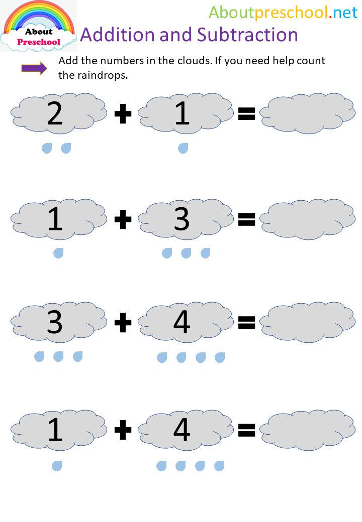Addition and Subtraction Worksheets 19