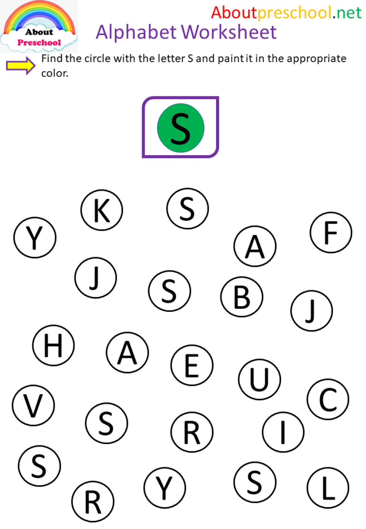 Abc S Worksheet