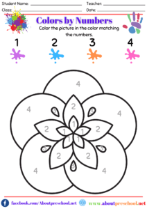 Colors by Numbers-3 5 Colors by Numbers
