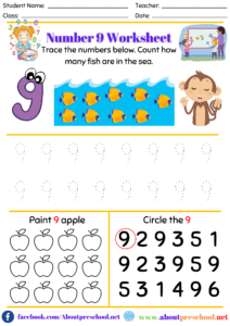 Preschool Number Worksheets - 17 14 Preschool Number Worksheets 16