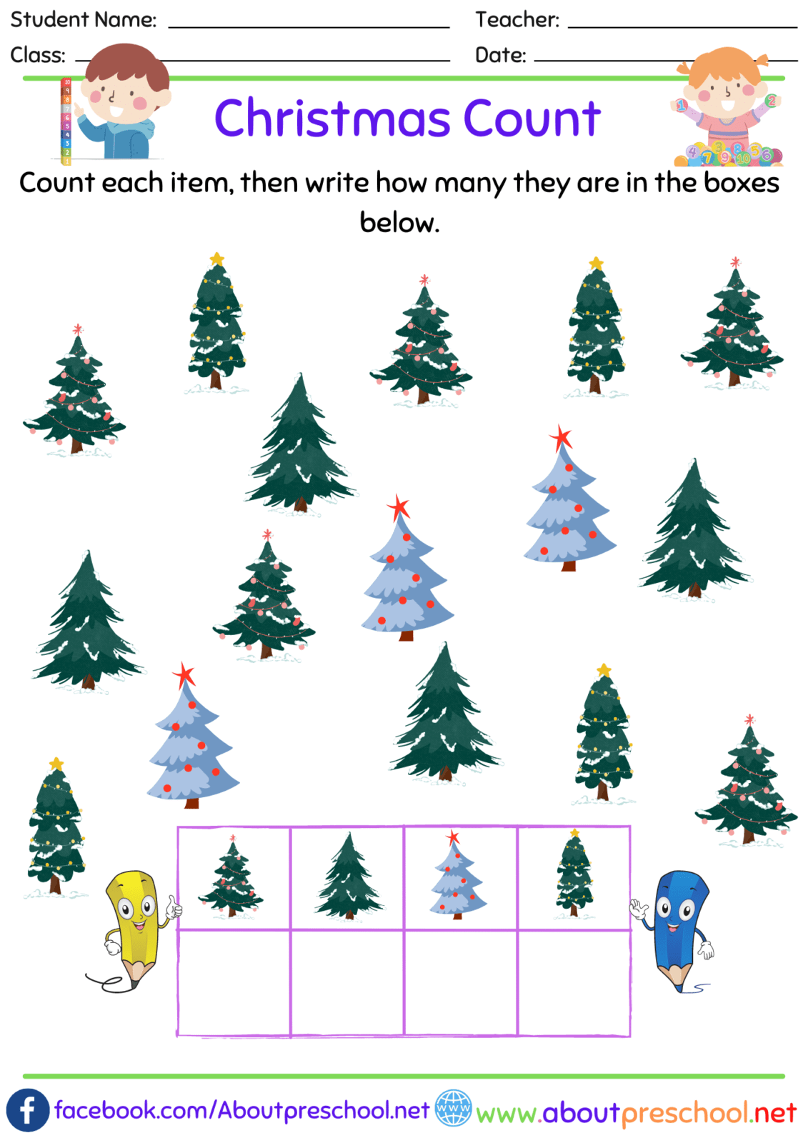 Christmas Counting Activities 5