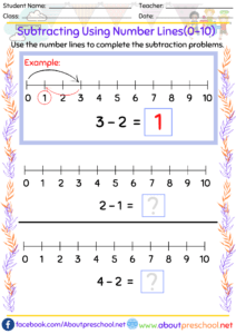 Subtraction Worksheets For Grade 1