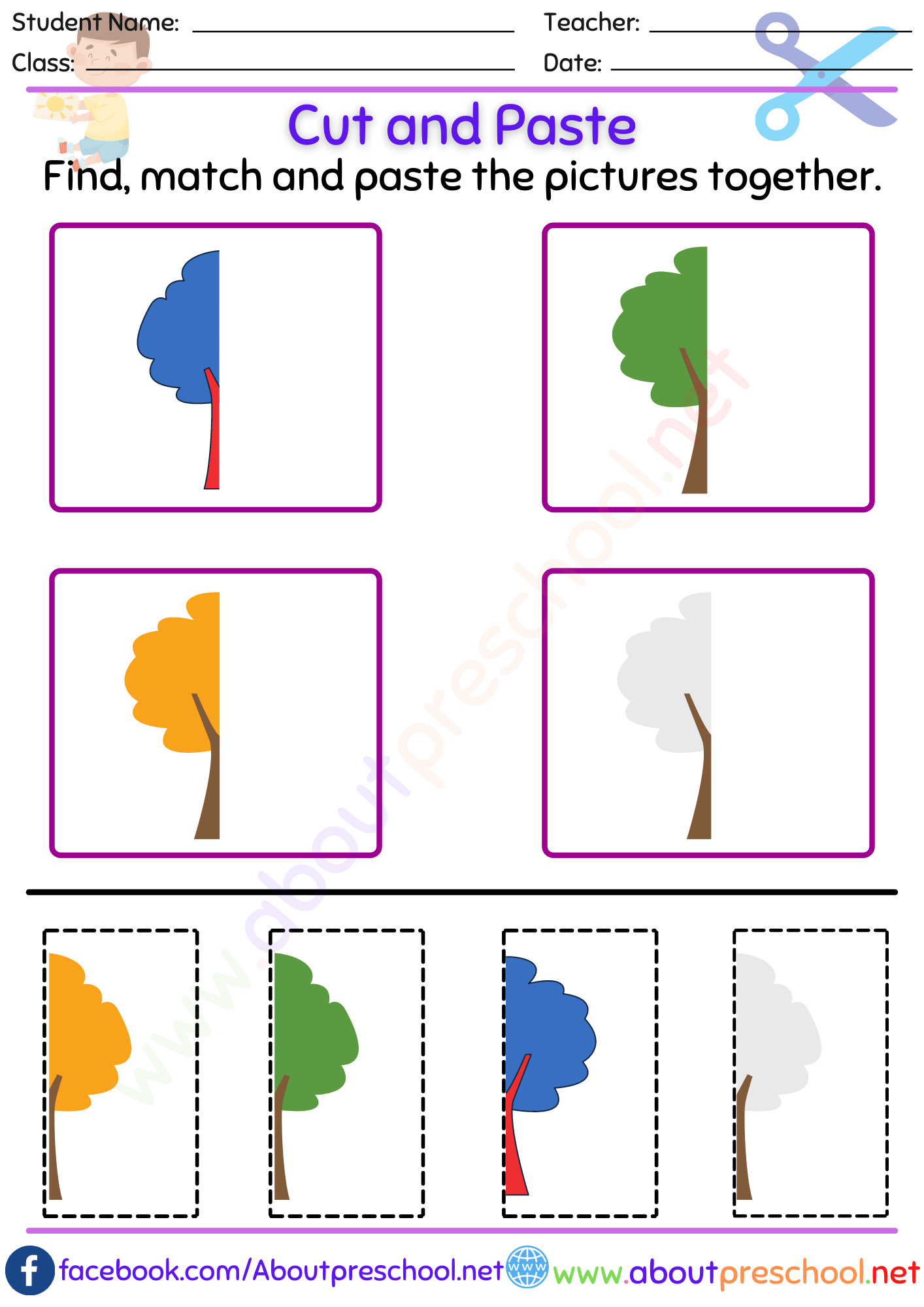 Cut and Paste Worksheets-11