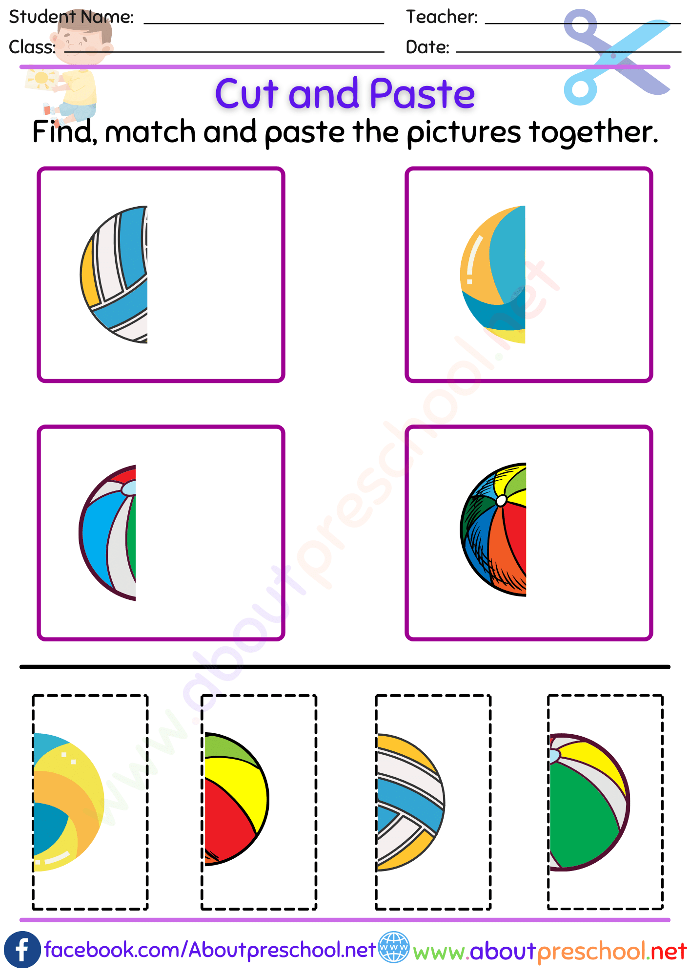 Cut and Paste Worksheets-12