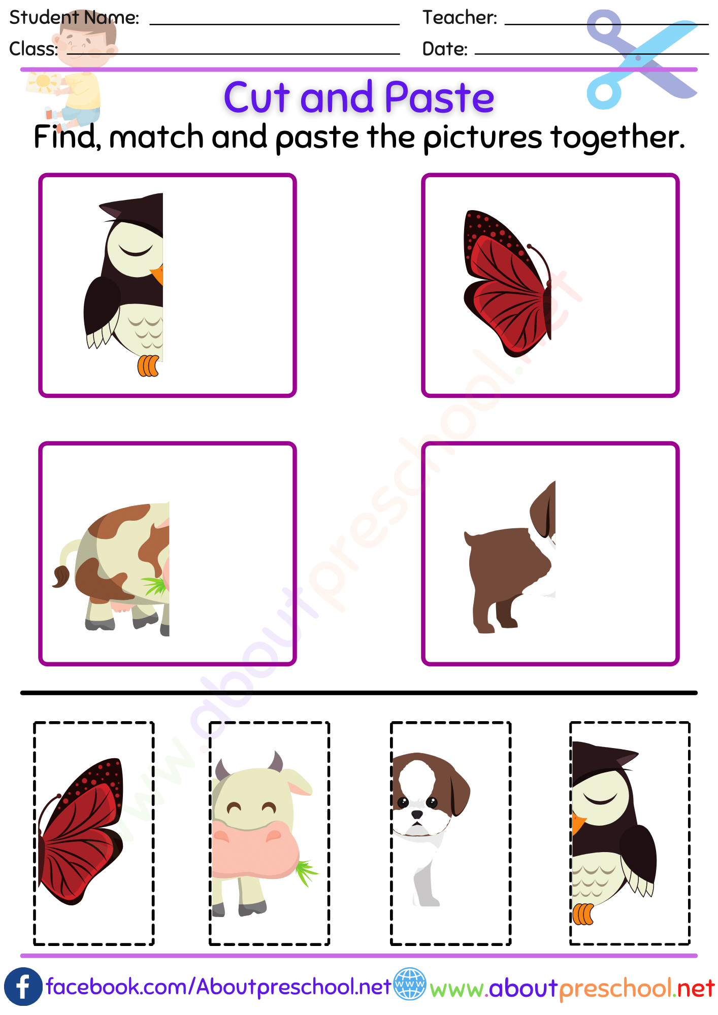 Cut and Paste Worksheets-8