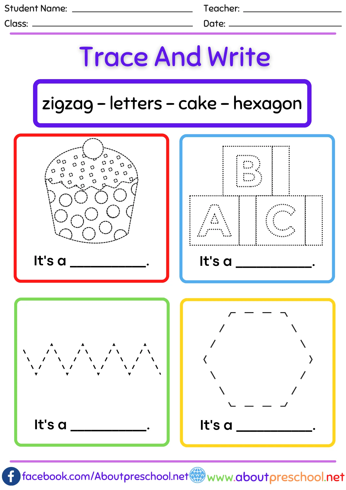 Trace and Write Worksheets 12 5 Trace and Write Worksheets