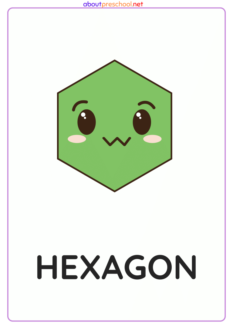 Free Printable Shapes Flashcards For Preschoolers - About Preschool