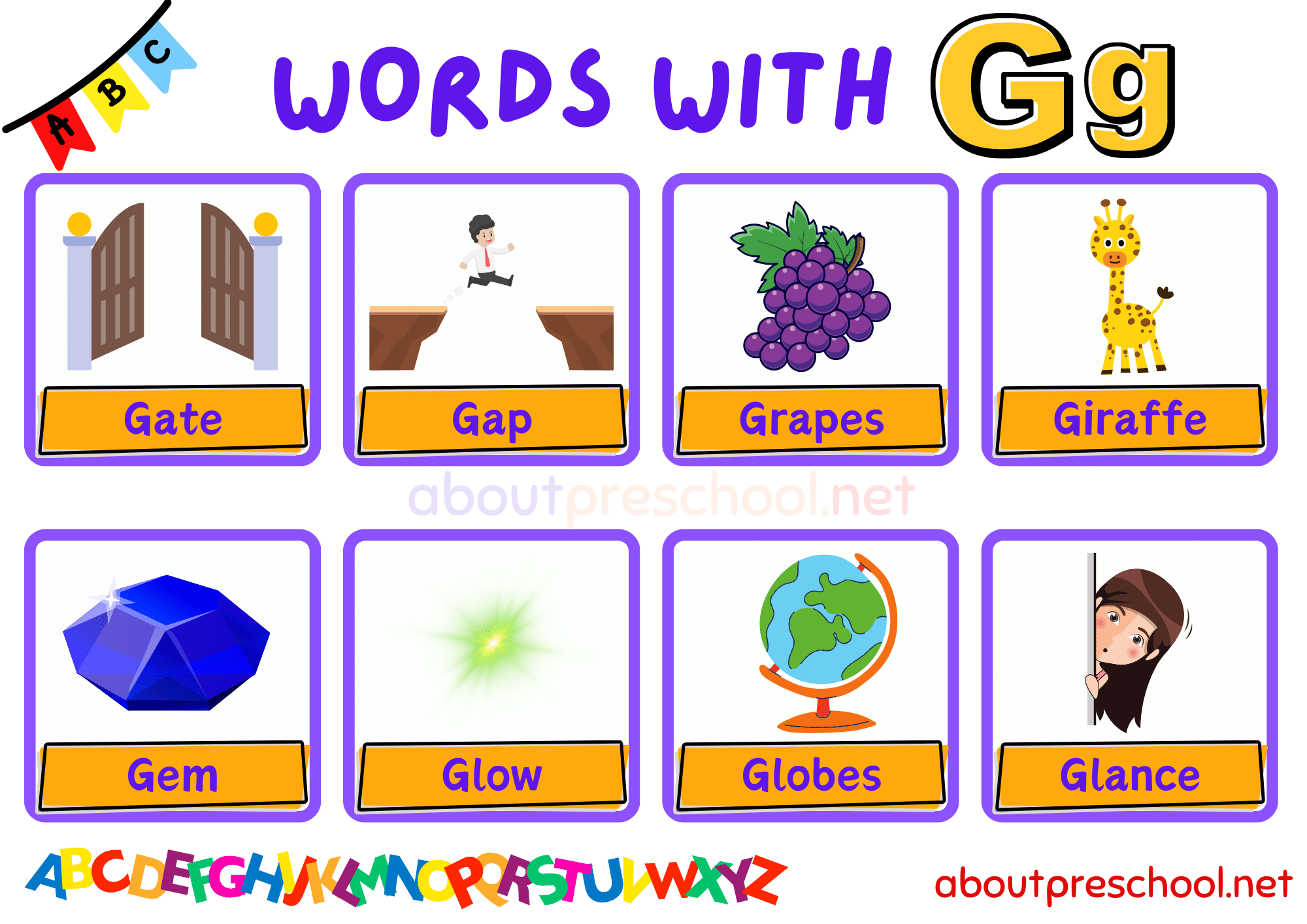 Words That Begin With G