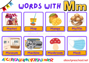 Words that start with Letter M