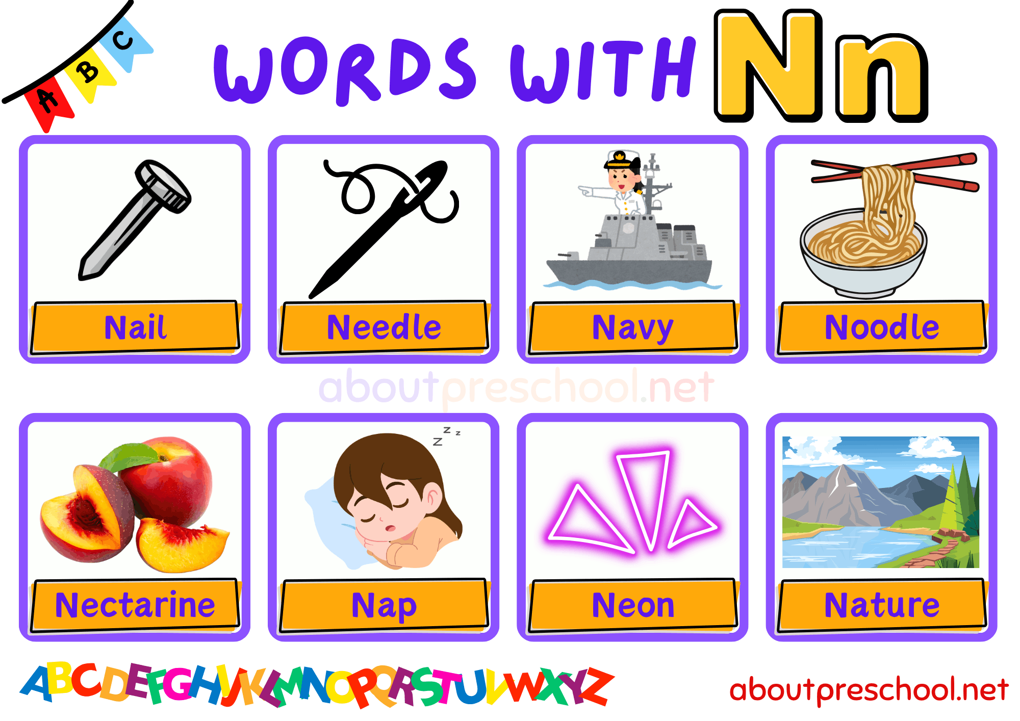 Words that start with Letter N