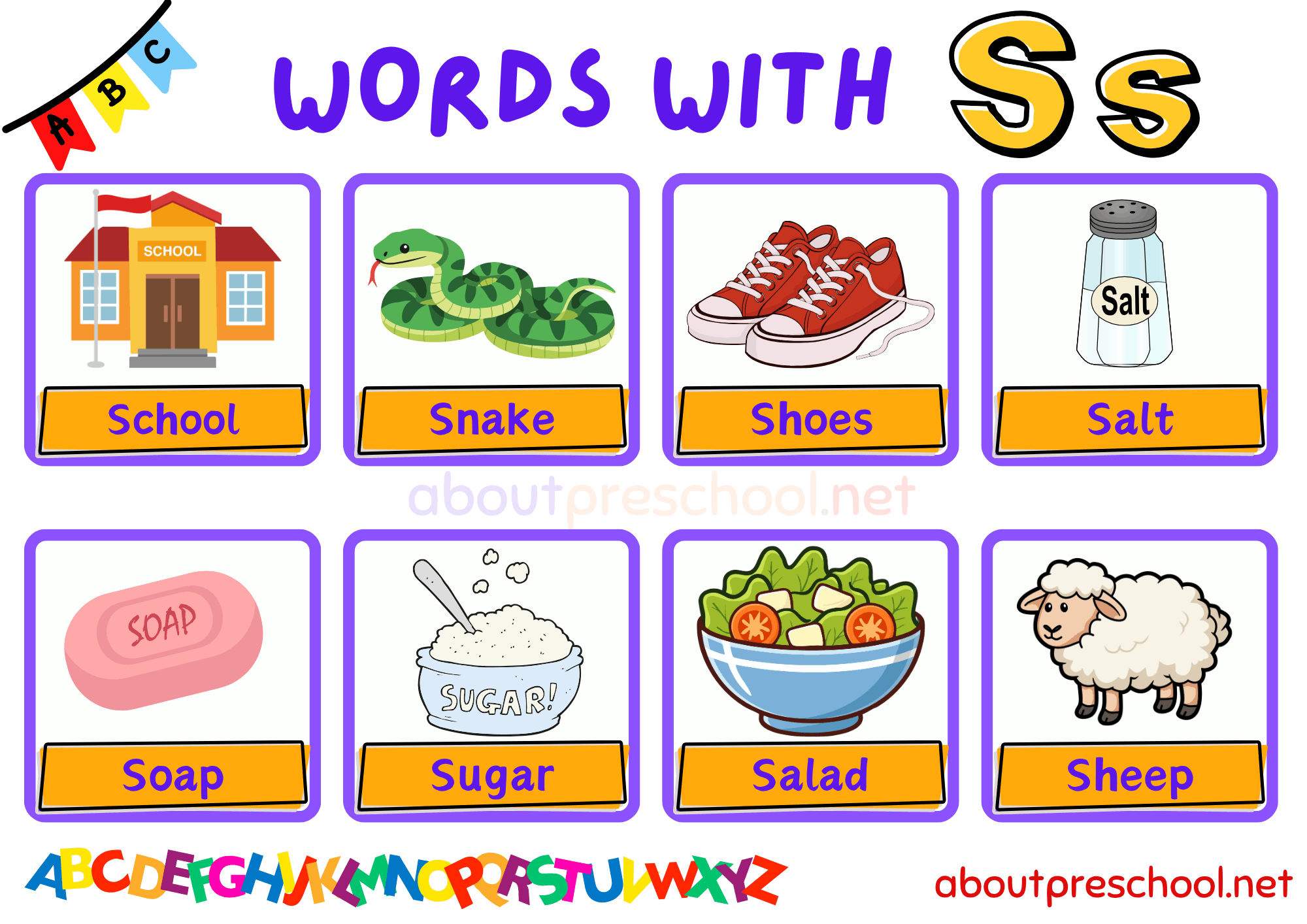 Words That Start With S