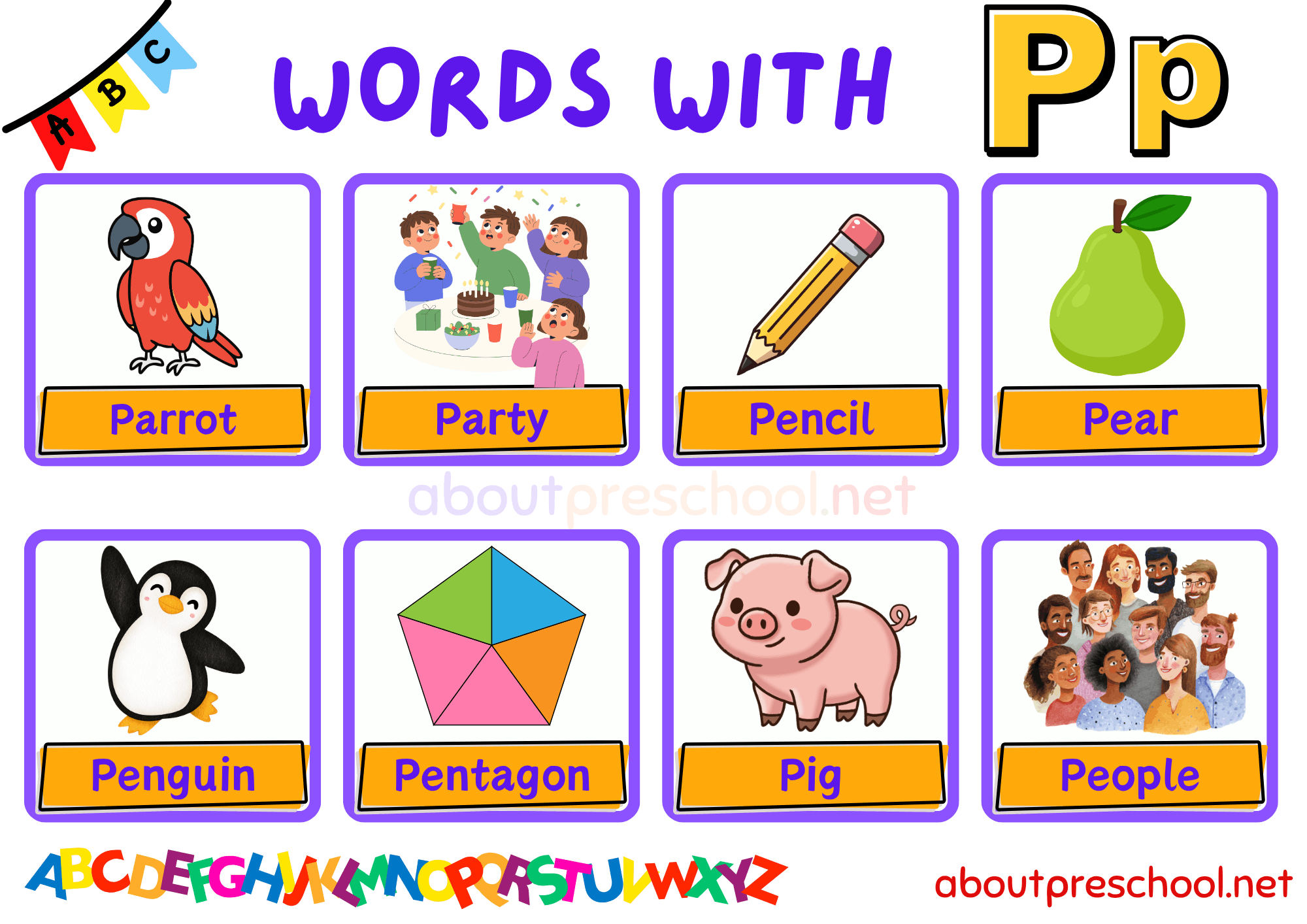 Words that start with Letter P