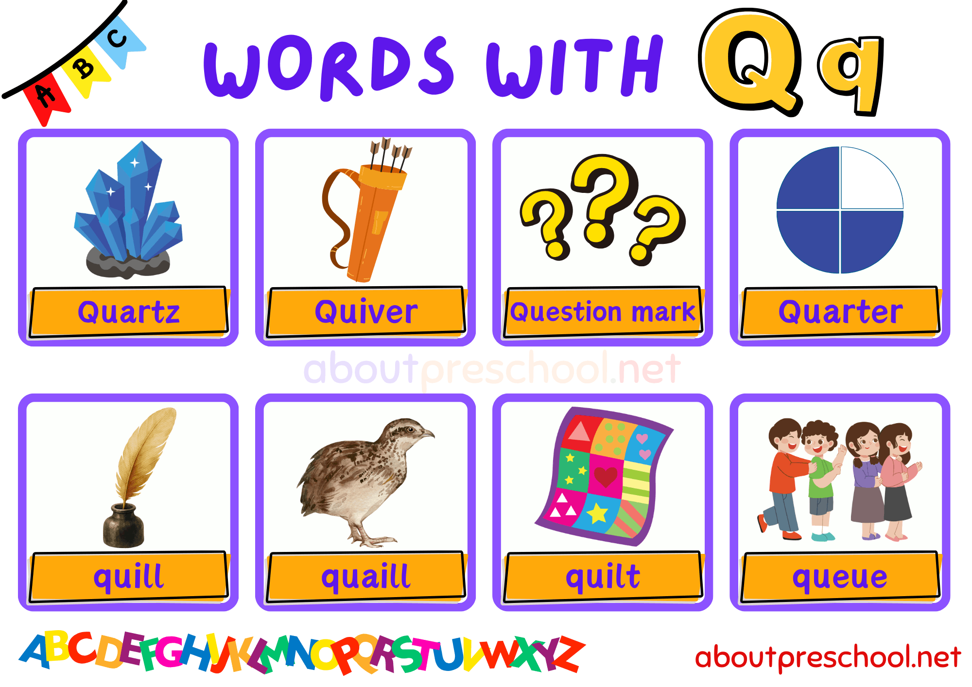 Words that start with Letter Q