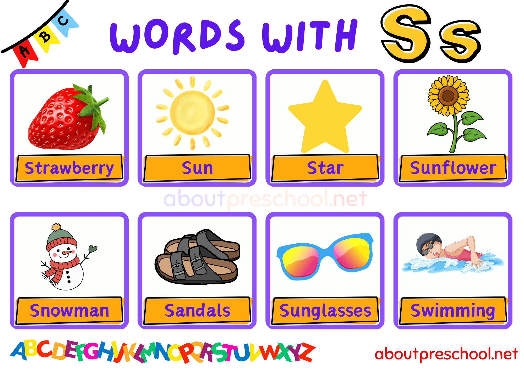 Words that start with Letter S
